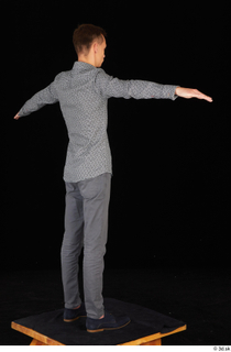  Alessandro Katz black shoes business dressed grey shirt grey trousers standing t poses whole body 0006.jpg